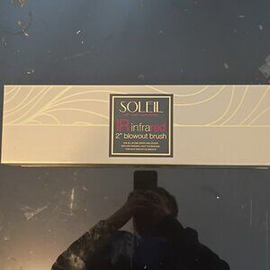 SOLEIL IR INFRARED 2" BLOWOUT BRUSH ALL-ONE DRYER AND STYLER BRAND-NEW-SEALED